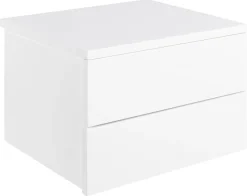 Nachtkastje Tavon Wit 37x24cm - Giga Living