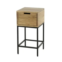Nachtkastje Xs Flat Massief Acacia Naturel
