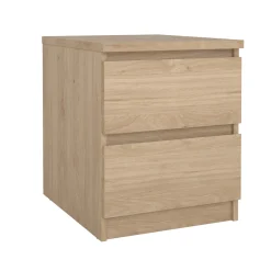 Nachtkastje Ylva 2 lades Hickory - Giga Living