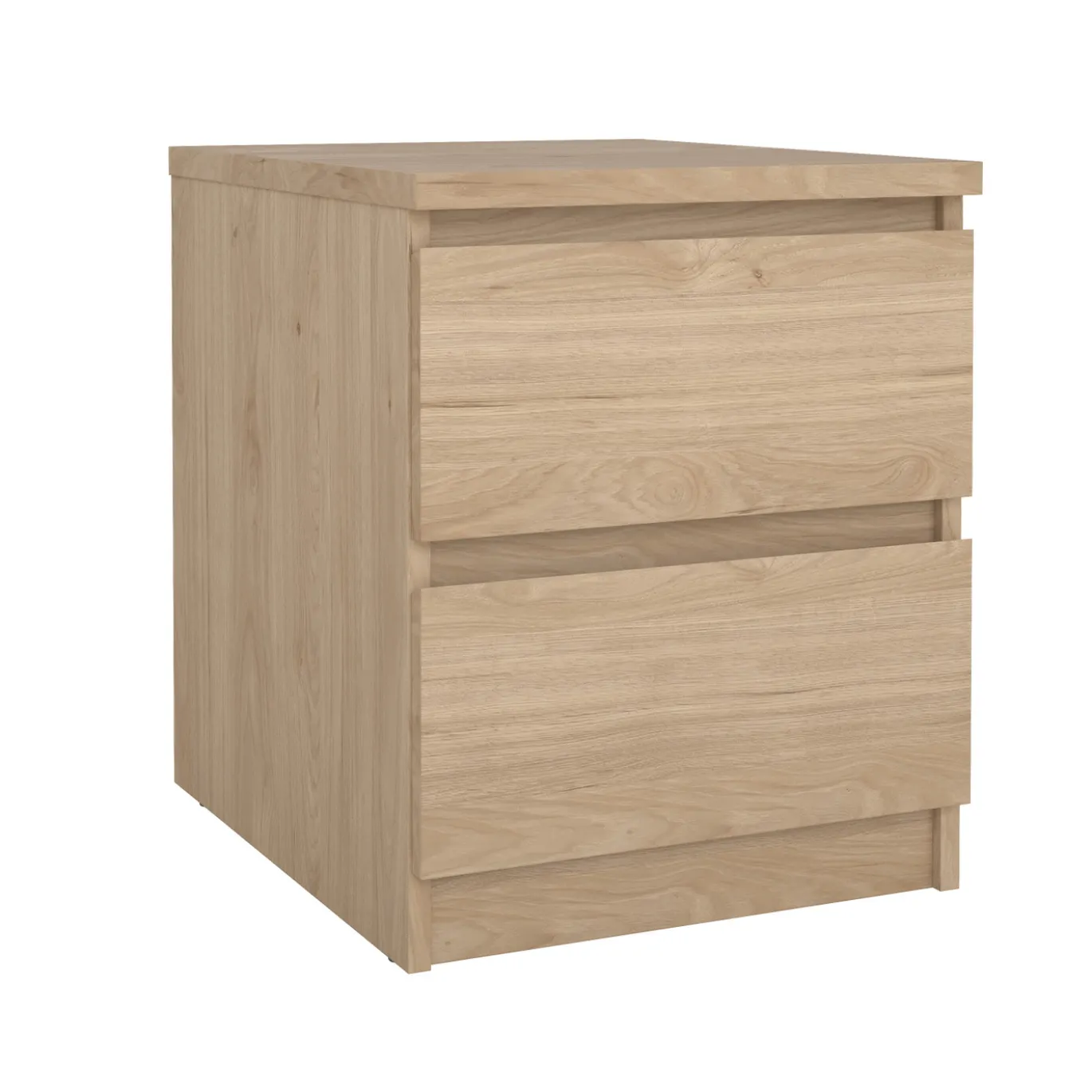Nachtkastje Ylva 2 lades Hickory - Giga Living