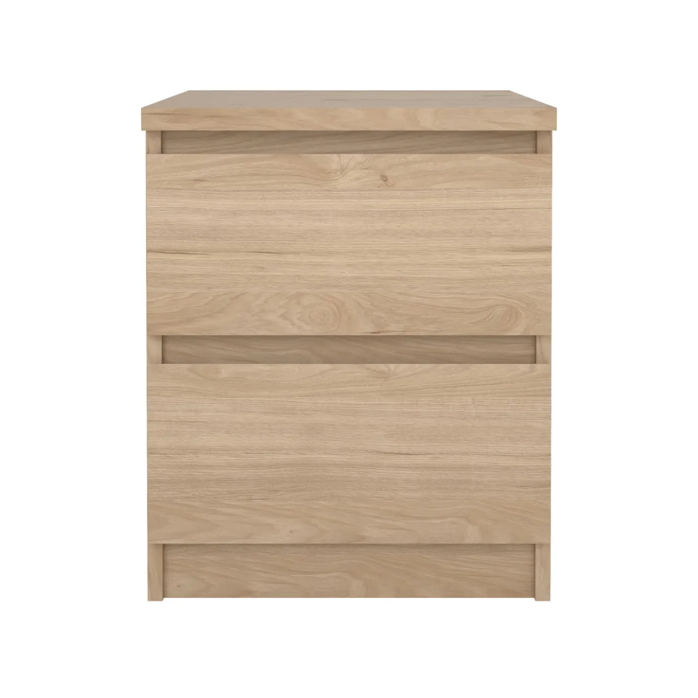 Nachtkastje Ylva 2 lades Hickory - Giga Living