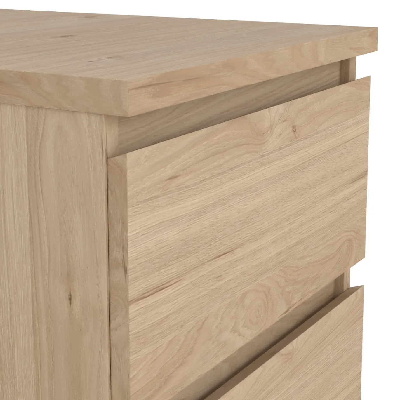 Nachtkastje Ylva 2 lades Hickory - Giga Living