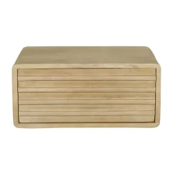 Nachtkastje Zwevend Keanu Naturel - Giga Meubel