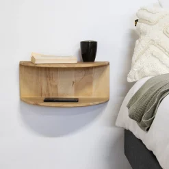 Nachtkastje Zwevend Vera Naturel - Giga Meubel