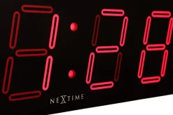 NeXtime Tafel/Wandklok Big D Zwart