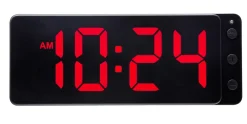 NeXtime Tafel/Wandklok Digital Rood LED