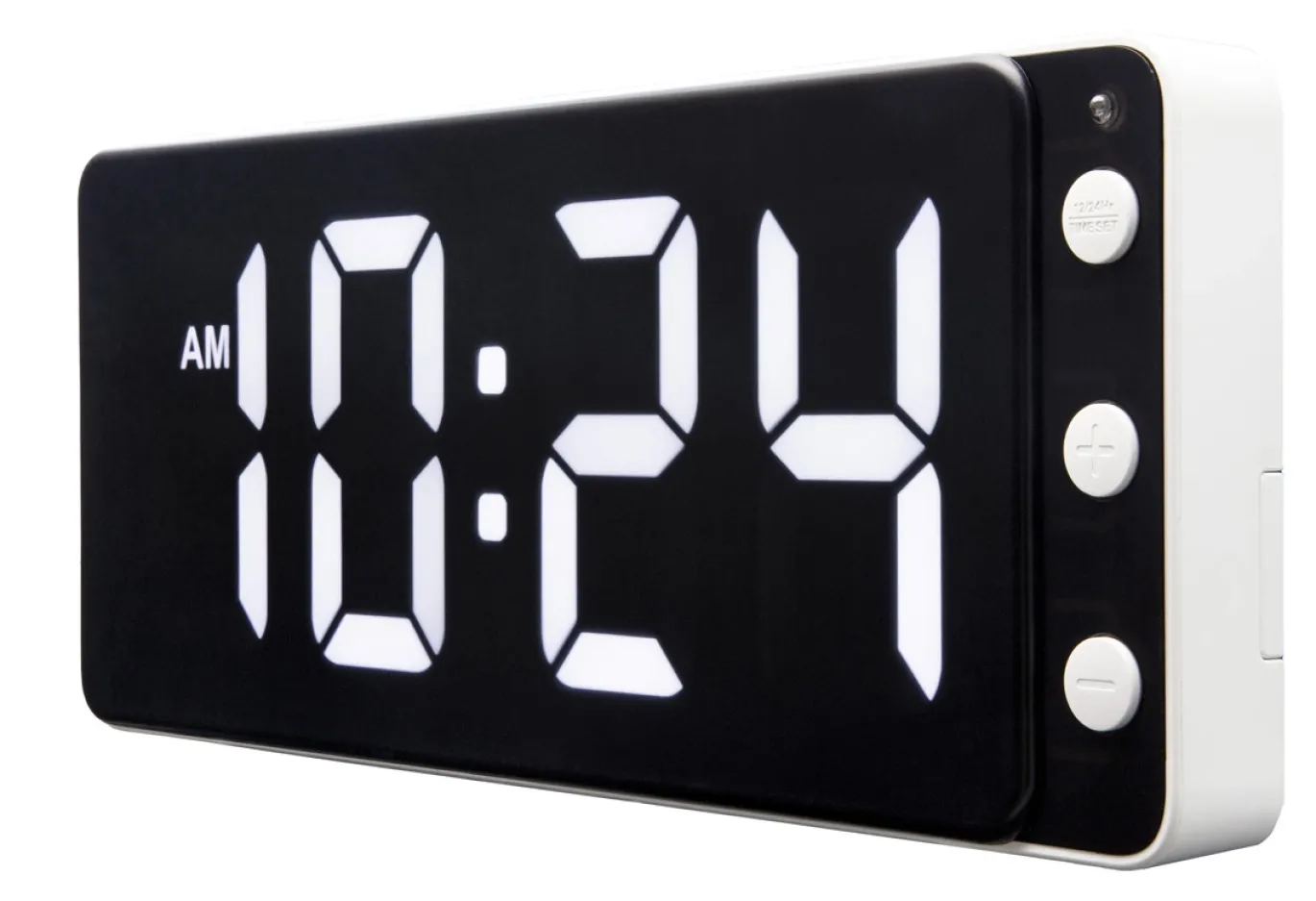 NeXtime Tafel/Wandklok Digital Wit LED