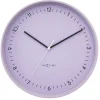 NeXtime Wandklok Berlin Lavendel Ø40cm