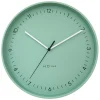 NeXtime Wandklok Berlin Mintgroen Ø40cm