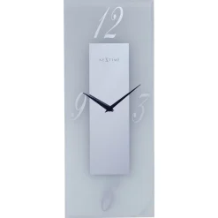NeXtime Wandklok Dali Mat Glas 20x50cm