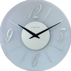 NeXtime Wandklok Dali Rond Mat Glas Ø43cm