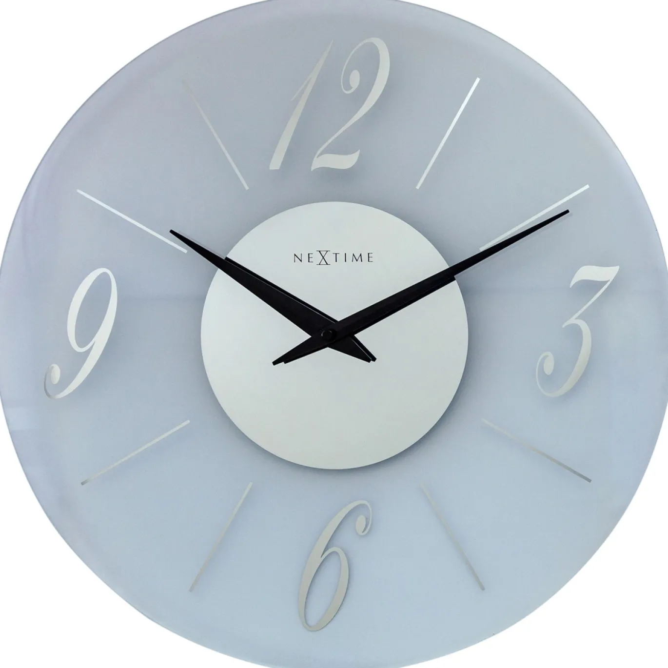 NeXtime Wandklok Dali Rond Mat Glas Ø43cm