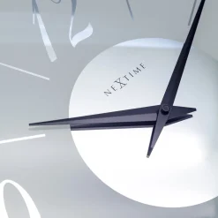 NeXtime Wandklok Dali Rond Mat Glas Ø43cm