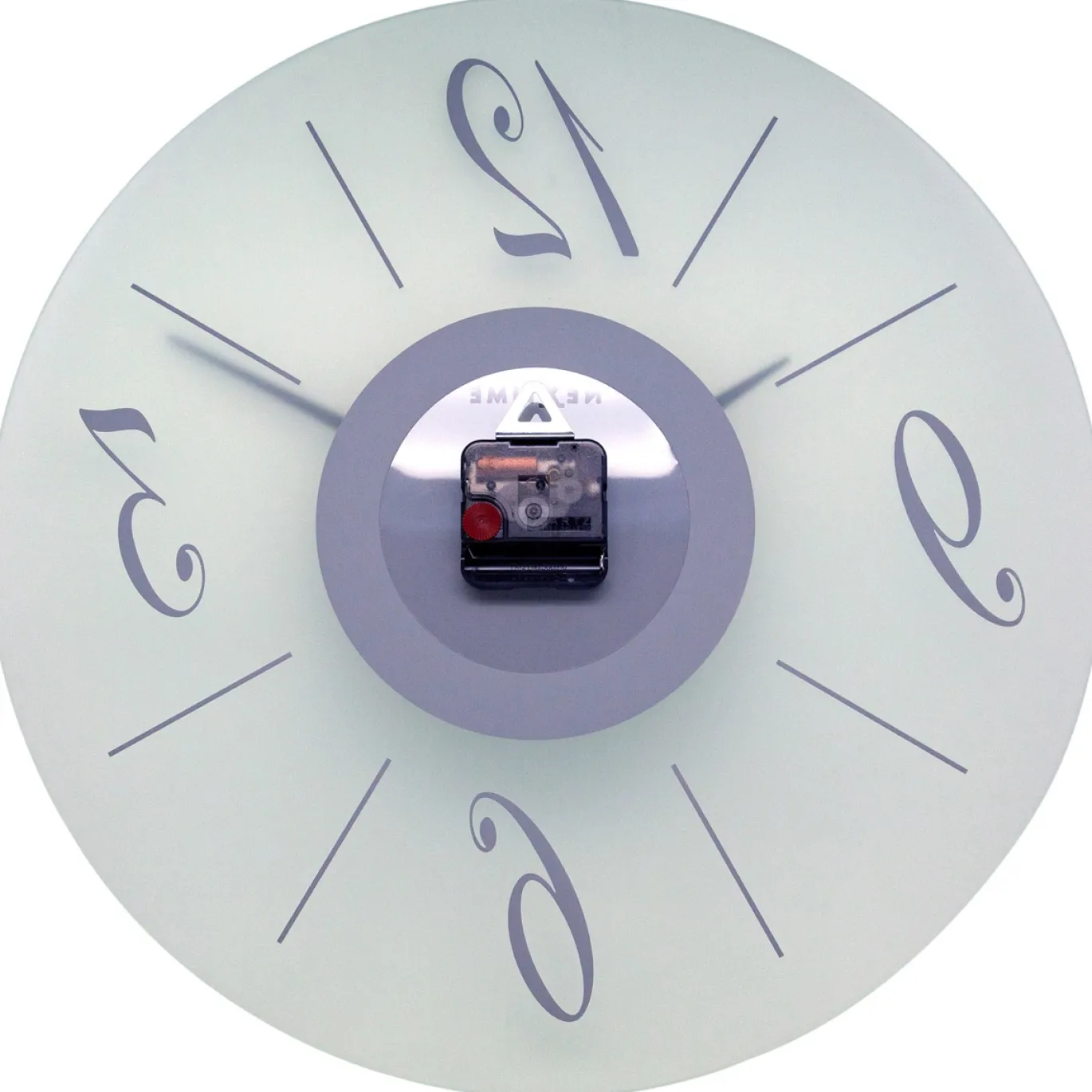 NeXtime Wandklok Dali Rond Mat Glas Ø43cm
