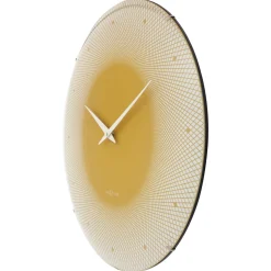 NeXtime Wandklok Deep Geel Ø50cm