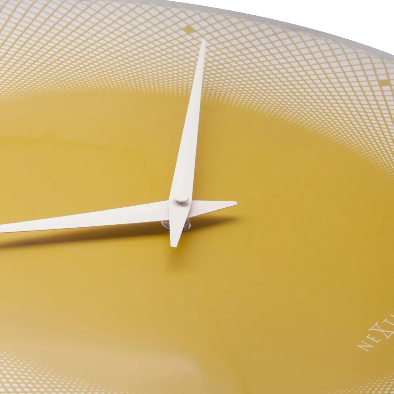 NeXtime Wandklok Deep Geel Ø50cm