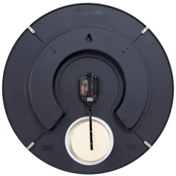NeXtime Wandklok Duomo Pendulum Geel Ø50cm