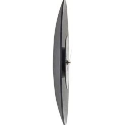 NeXtime Wandklok Float Mat Grijs Glas Ø40cm