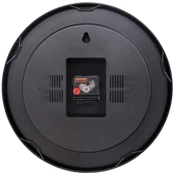NeXtime Wandklok Station All Black Ø35cm