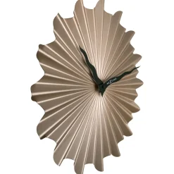 NeXtime Wandklok Sunny Metaal Bruin Ø40cm