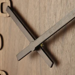 NeXtime Wandklok Wood Wood Bruin Ø35cm