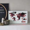 NeXtime Wandklok World Time Digit 55cm