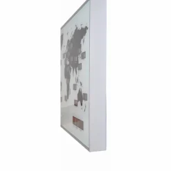NeXtime Wandklok World Time Digit 55cm