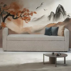 Opbergbank Calvin Beige 150cm - Giga Meubel