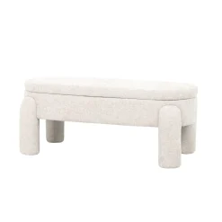 Opbergbank Juul Beige 115cm - Giga Meubel