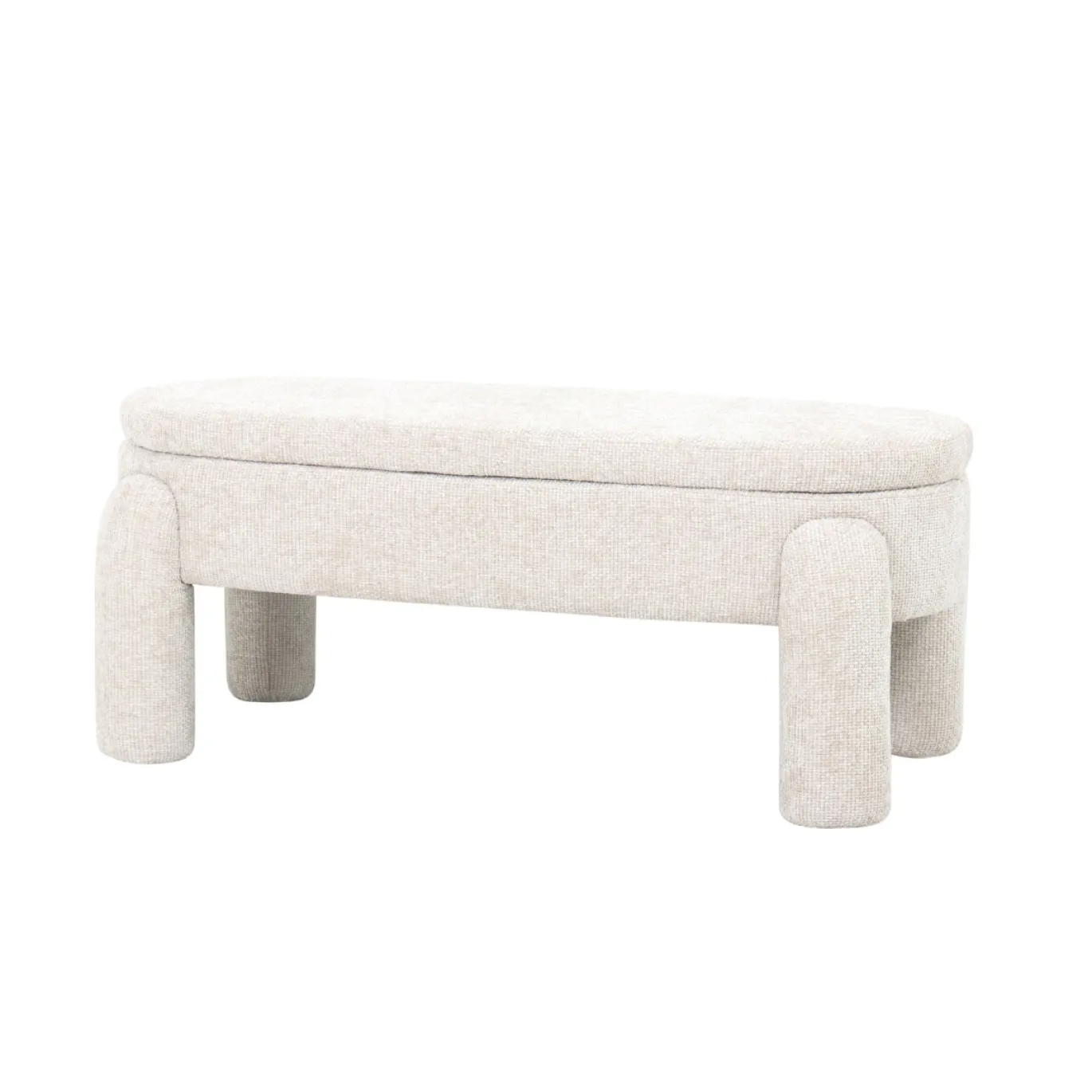 Opbergbank Juul Beige 115cm - Giga Meubel