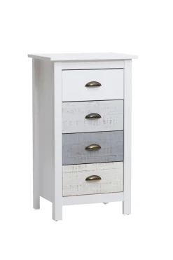 Opbergkastje Romantica 4L Multicolored - Giga Meubel