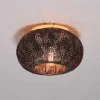Plafondlamp Armor Zwart/Bruin Ø40cm - Giga Meubel