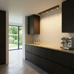 Plafondlamp Bar 5-lichts Sienna Bruin - Giga Meubel