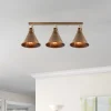 Plafondlamp Berceste 3-Lichts Goud