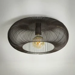 Plafondlamp 43cm Copper Twist - Giga Meubel
