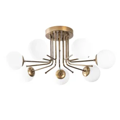 Plafondlamp Daisy Goud 7-Lichts