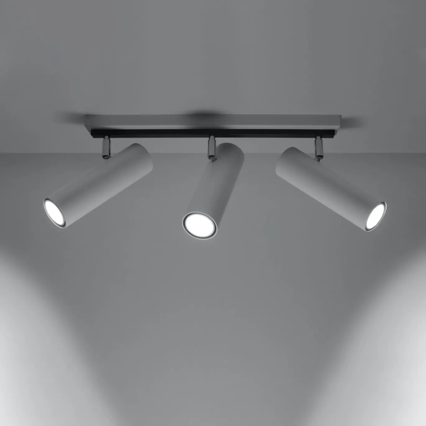 Plafondlamp Direzione 3-Lichts Wit - Giga Meubel