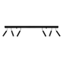 Plafondlamp Eyetech 6-Lichts Zwart - Giga Meubel