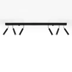 Plafondlamp Eyetech 6-Lichts Zwart - Giga Meubel