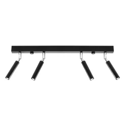 Plafondlamp Eyetech 4-Lichts Zwart - Giga Meubel