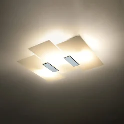 Plafondlamp Fabiano Chrome - Giga Meubel