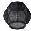 Plafondlamp Fabric Zwart Ø33cm - Giga Meubel