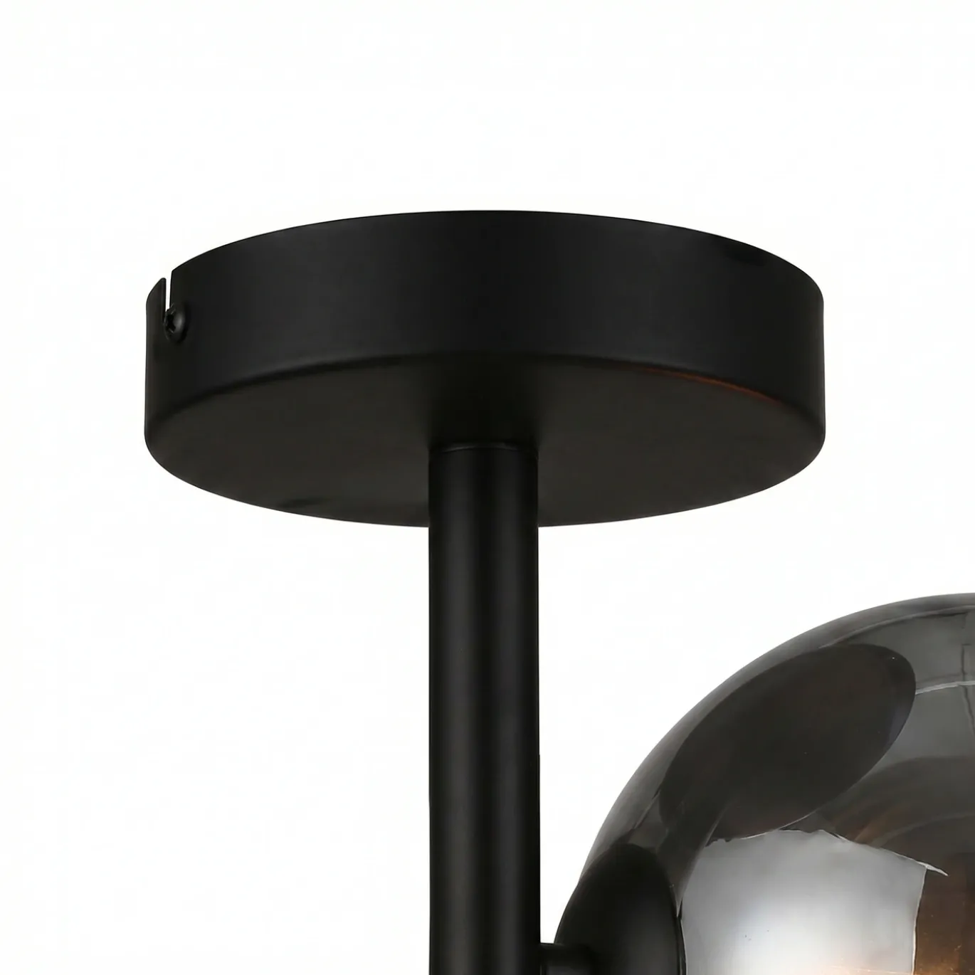 Plafondlamp Finn 3-Lichts Smoke Glas - Giga Meubel