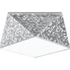 Plafondlamp Hexa Zilver 25cm - Giga Meubel