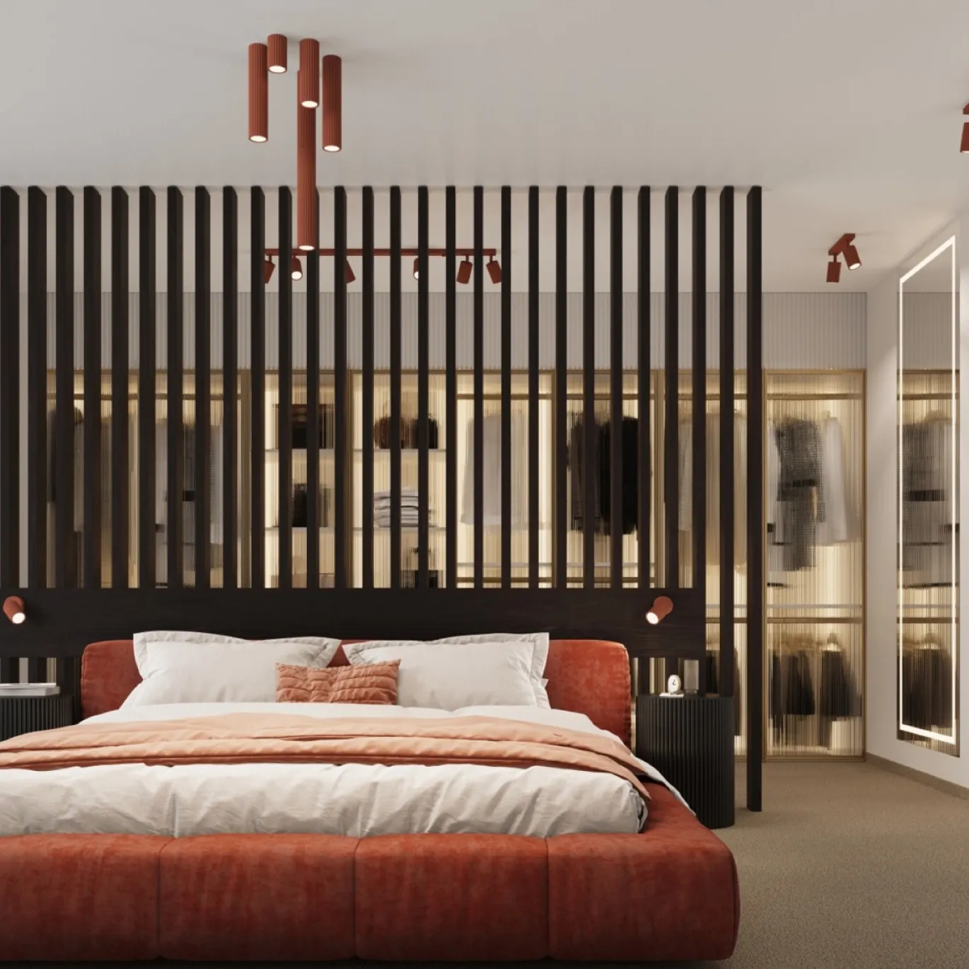 Plafondlamp Karbon Cluster 3-Lichts Oker - Giga Meubel