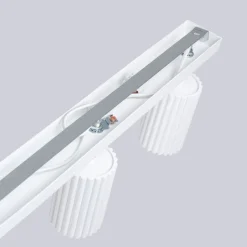 Plafondlamp Karbon Line 3-Lichts Wit - Giga Meubel