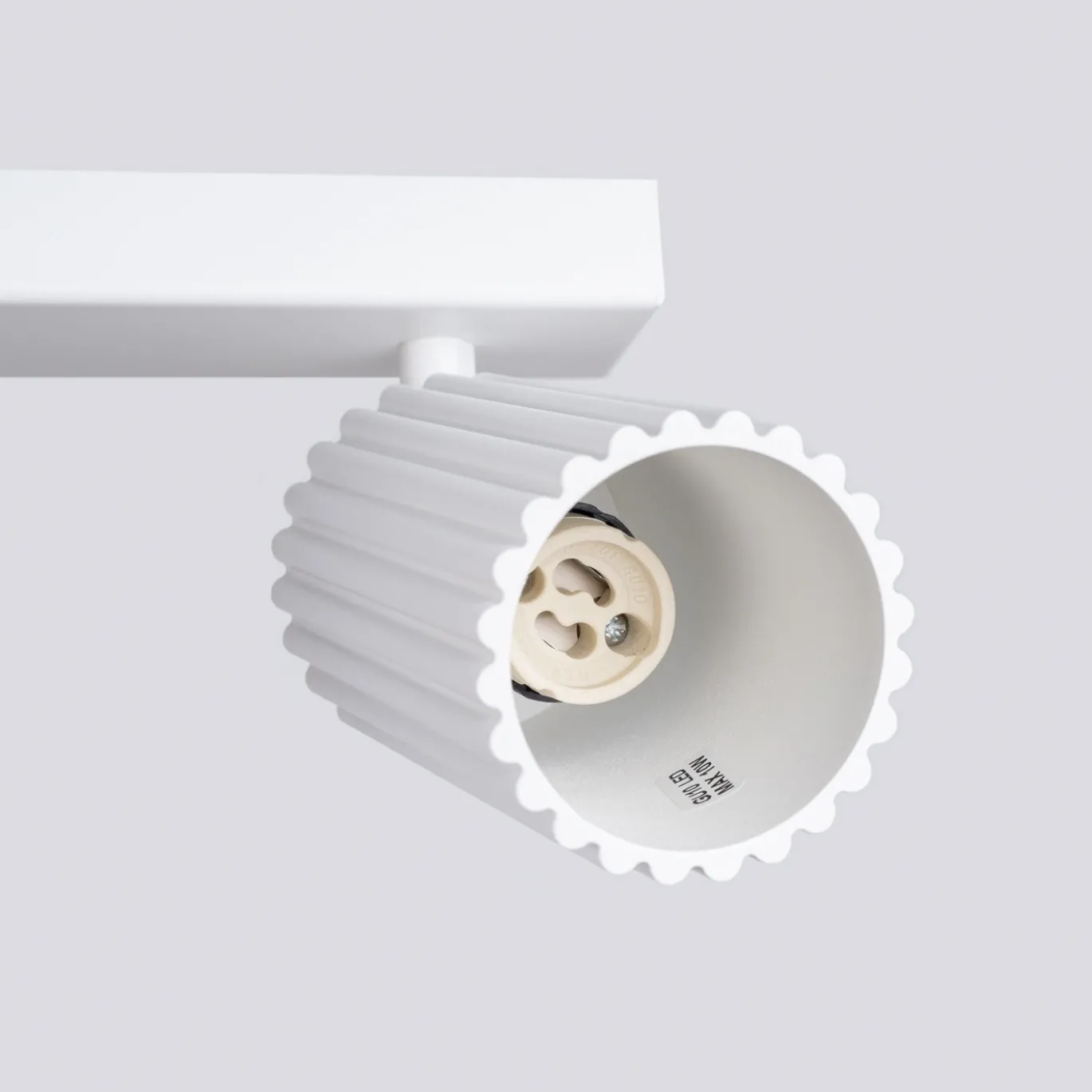 Plafondlamp Karbon Line 3-Lichts Wit - Giga Meubel