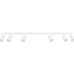 Plafondlamp Karbon Line 6-Lichts Wit - Giga Meubel