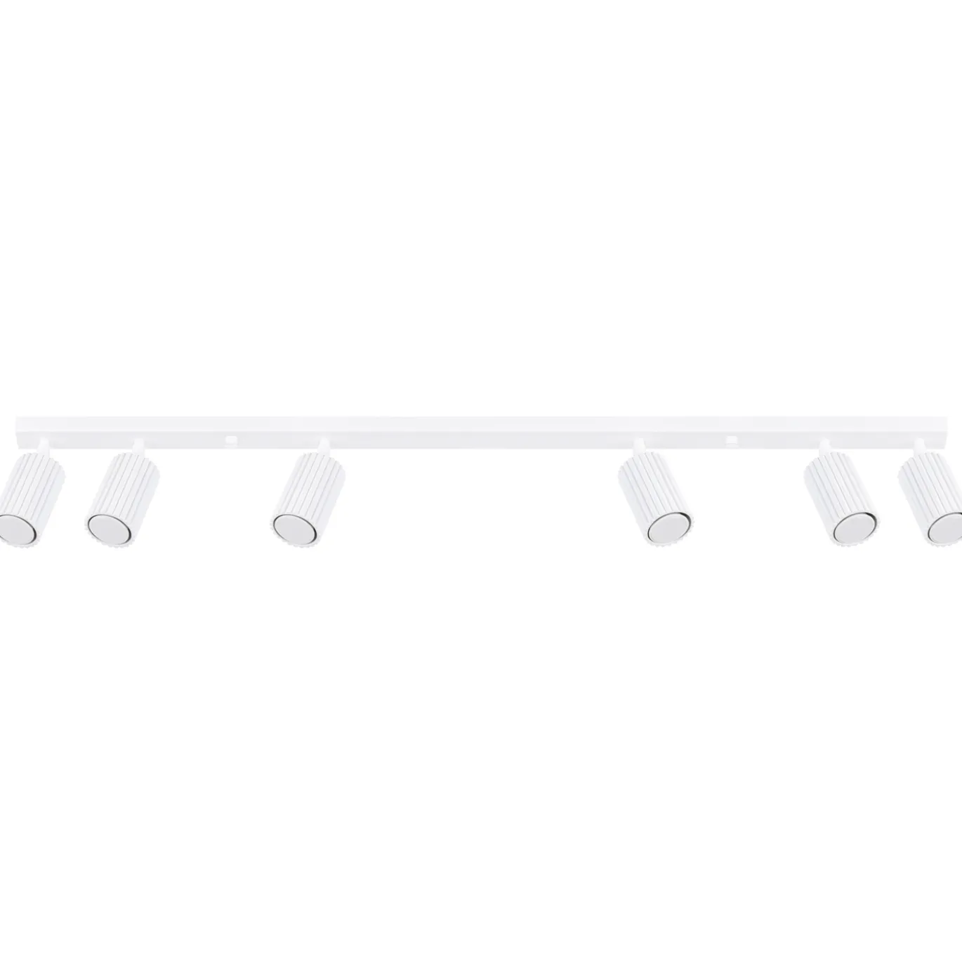 Plafondlamp Karbon Line 6-Lichts Wit - Giga Meubel