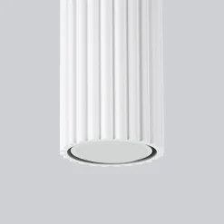 Plafondlamp Karbon Tube 1-Lichts Wit - Giga Meubel